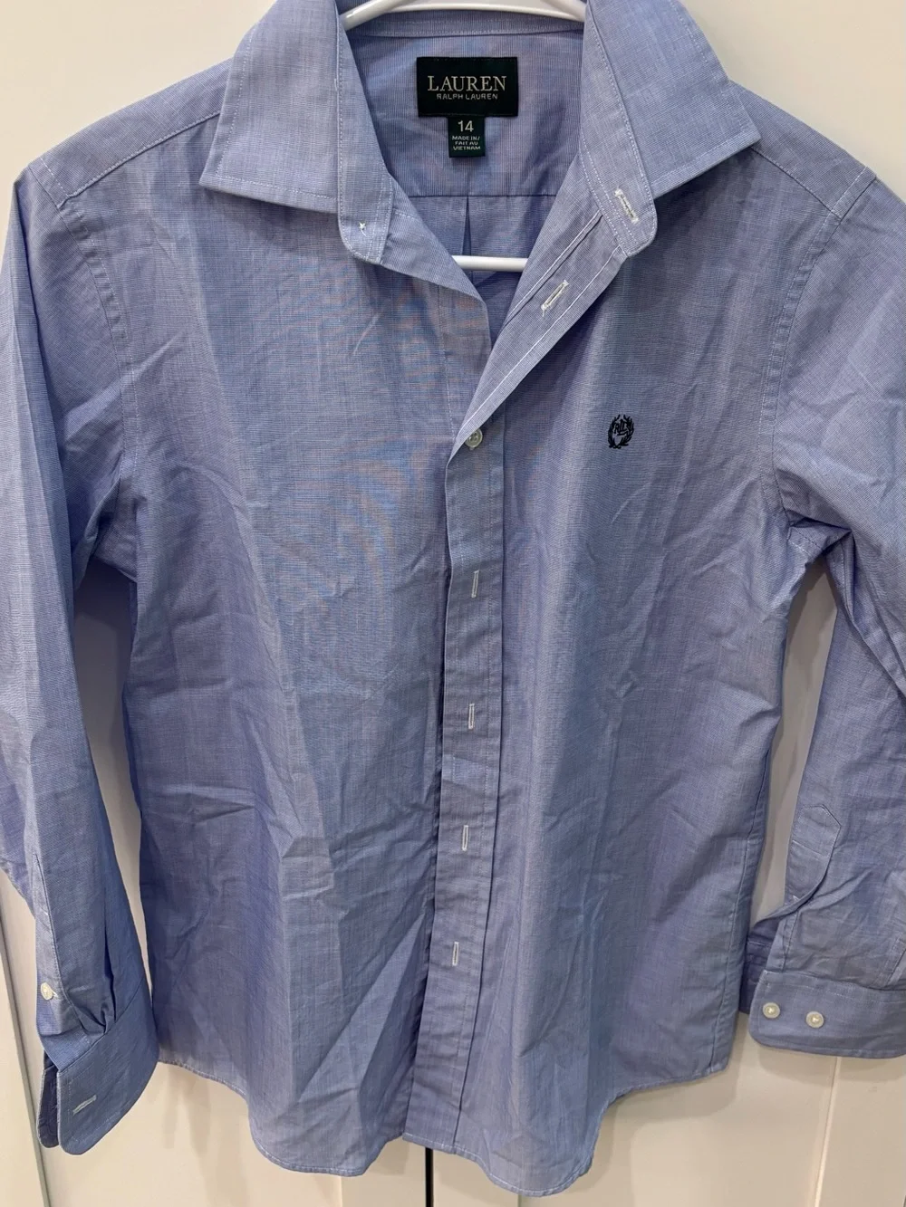 Lauren Ralph Lauren Boy’s Light Blue Dress Shirt